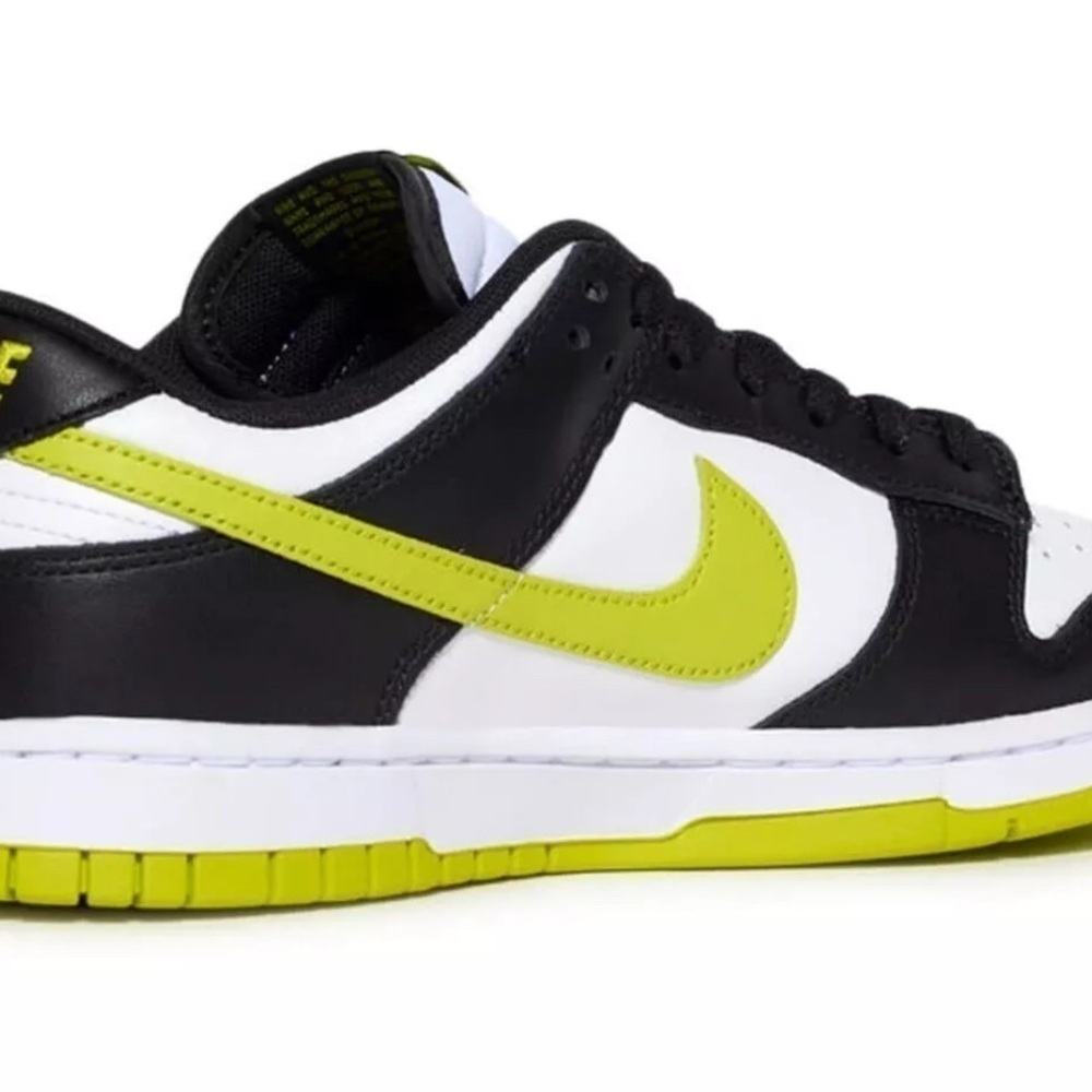 New Dv0833 100 Nike Dunk Low Black Bright Cactus Size 11.5 - Picture 2 of 8